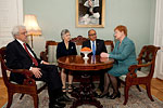 Uuden-Seelannin kenraalikuvernöörin Anand Satyanandin virallinen vierailu 2.-5.5.2011. Copyright © Tasavallan presidentin kanslia 